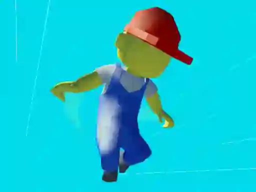 Leikur Parkour Run 3d.io á netinu