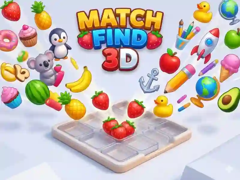 Leikur Match Find 3D á netinu