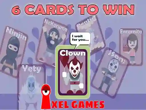 Leikur 6 Cards To Win á netinu