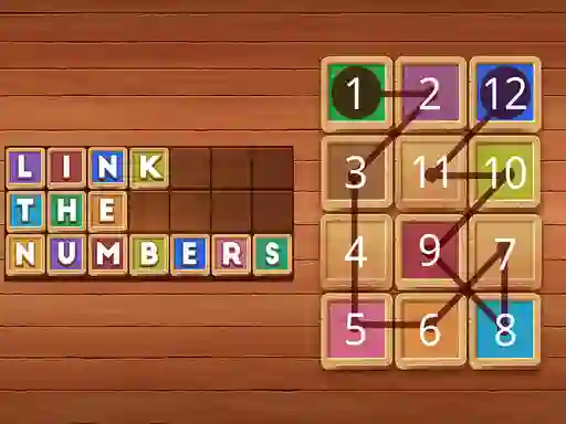Leikur Link The Numbers á netinu