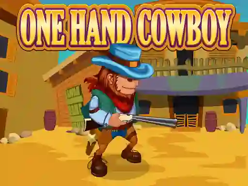 Leikur One Hand Cowboy á netinu