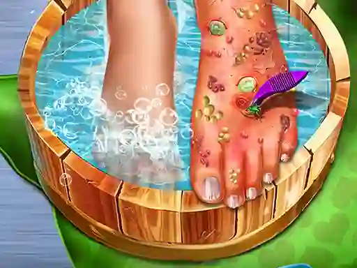 Leikur Feet Skin Doctor á netinu