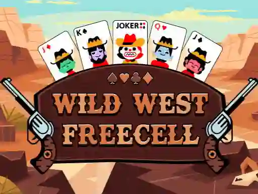 Leikur Wild West Freecell á netinu