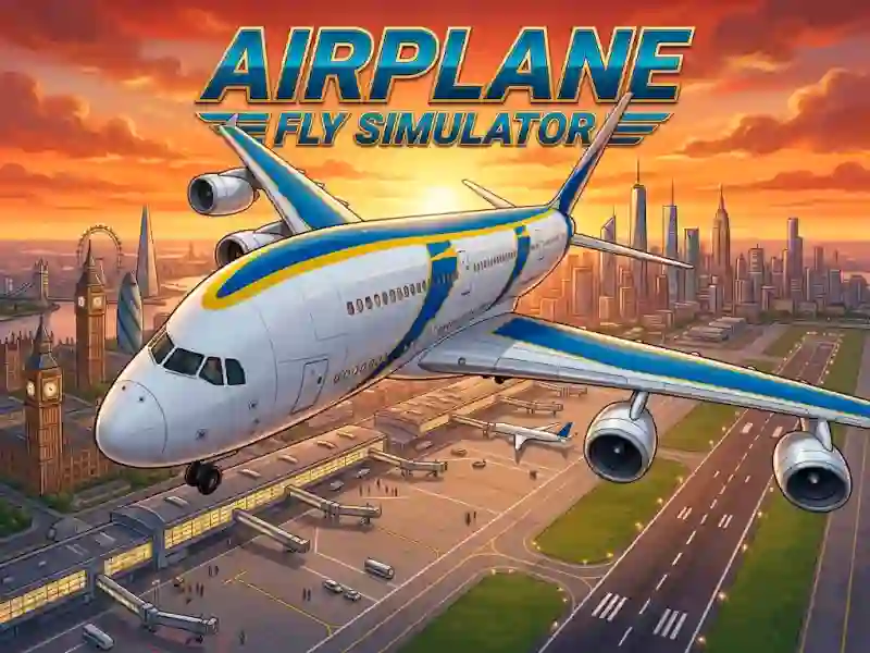 Leikur Airplane Fly Simulator á netinu