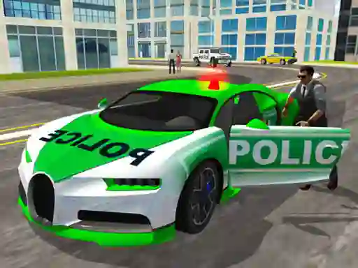 Leikur Police Chase Real Cop Driver á netinu