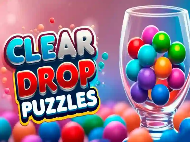 Leikur Clear Drop Puzzles á netinu