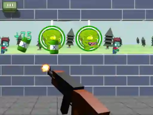 Leikur Zombie Target Shoot á netinu