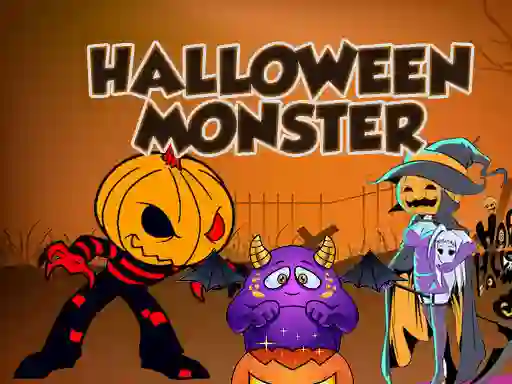 Leikur Halloween Monster á netinu