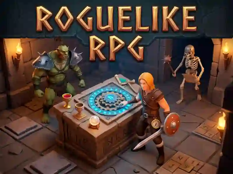 Leikur Roguelike RPG á netinu