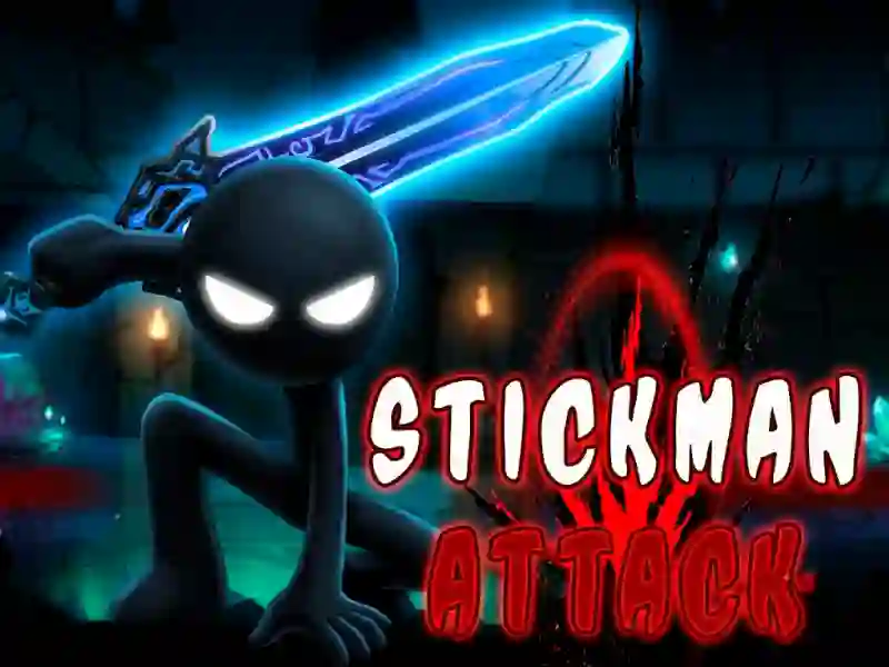 Leikur Stickman Attack á netinu