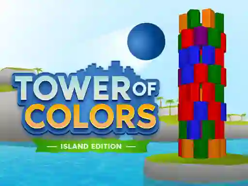 Leikur Tower of Colors Island Edition á netinu