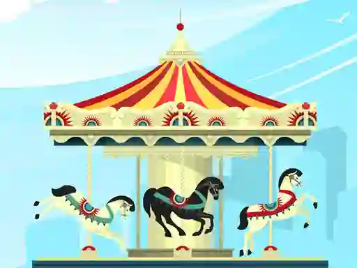 Leikur Amusement Park Hidden Stars á netinu