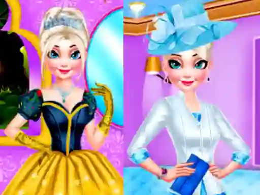 Leikur Royal Queen vs Modern Queen á netinu