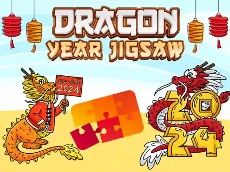 Leikur Dragon Year Jigsaw á netinu