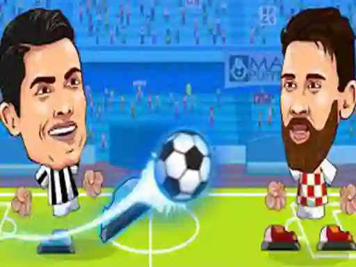 Leikur Puppet Soccer - Big Head Football á netinu