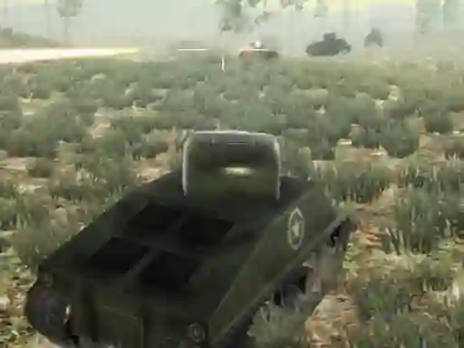 Leikur Tank War Simulator á netinu