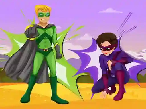 Leikur Superheroes Jigsaw á netinu