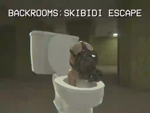 Leikur Backrooms: Skibidi Escape á netinu