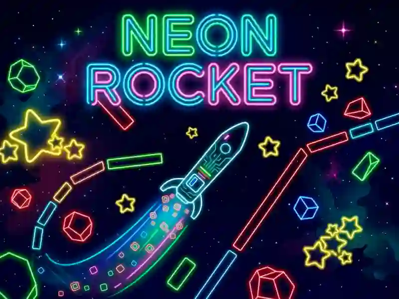 Leikur Neon Rocket á netinu