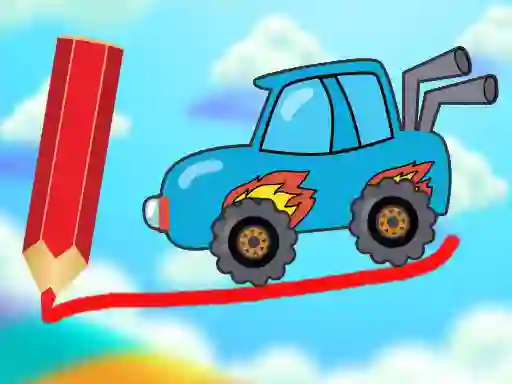 Leikur Draw The Truck Bridge á netinu