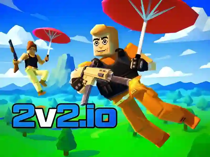 Leikur 2v2.io á netinu