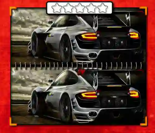 Leikur Racing Cars 25 Differences á netinu