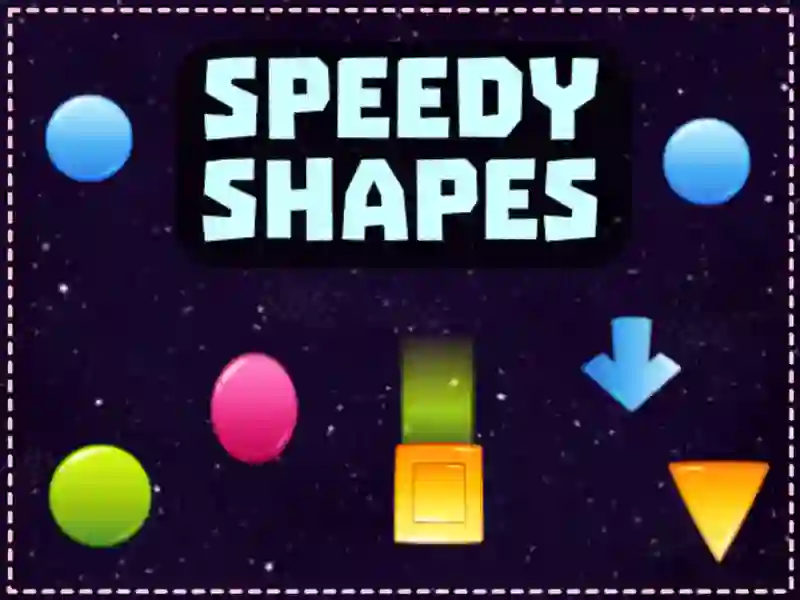 Leikur Speedy Shapes á netinu