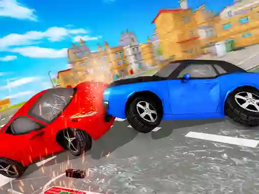 Leikur Car Destroy Car á netinu