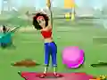 Leikur Funny Yoga á netinu