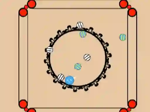 Leikur Carrom á netinu