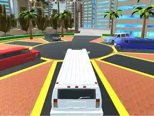 Leikur Luxury Limo Taxi Driver City á netinu