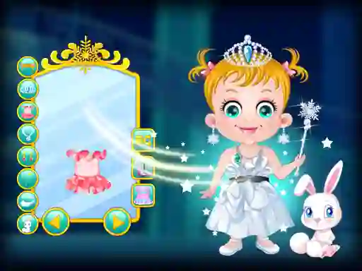 Leikur Baby Hazel Ice Princess Dressup á netinu