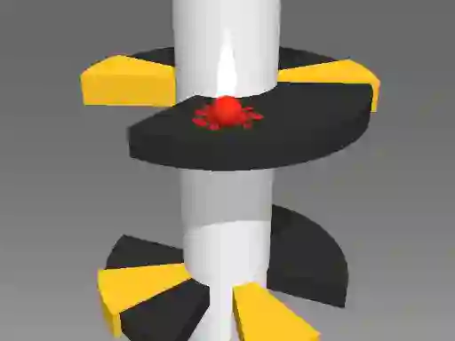 Leikur Endless Helix Jumper á netinu