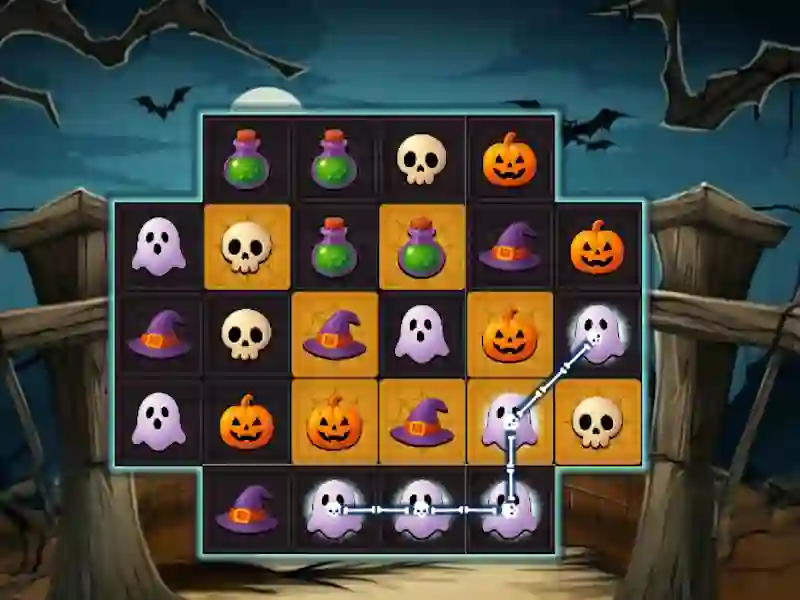 Leikur Spooky Chains á netinu