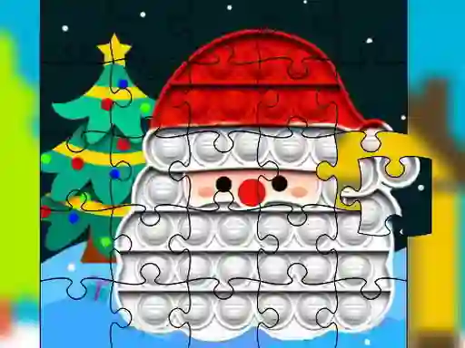 Leikur Christmas Pop It Jigsaw á netinu