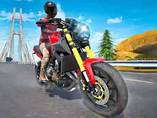 Leikur Traffic Rider Moto Bike Racing á netinu