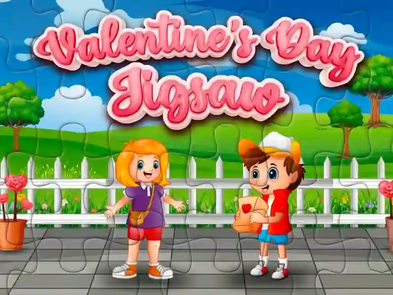 Leikur Valentine Day Jigsaw á netinu