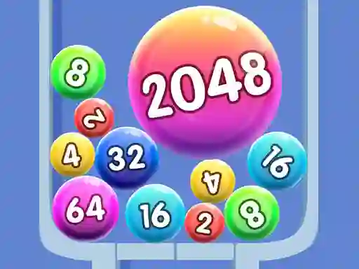 Leikur 2048 Balls á netinu