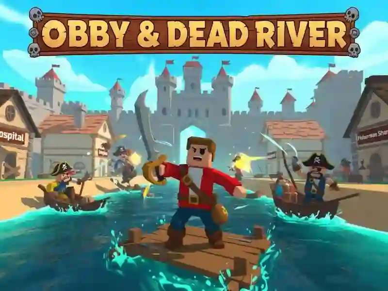 Leikur Obby & Dead River á netinu