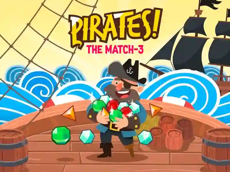 Leikur Pirates! The Match-3 á netinu