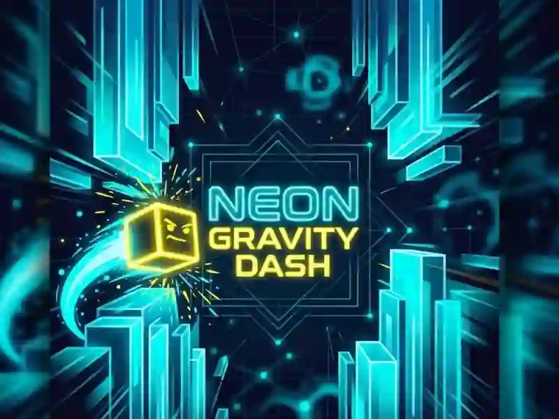 Leikur Neon Gravity Dash á netinu