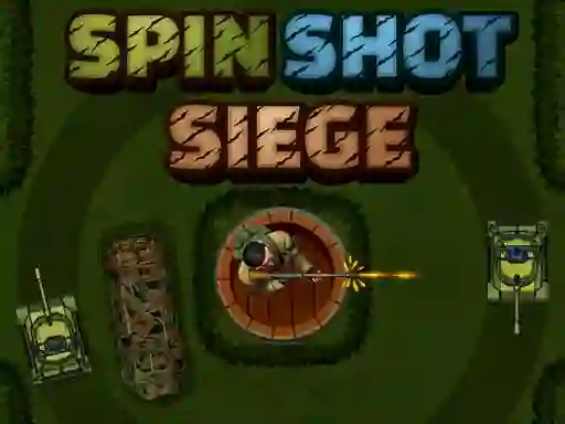 Leikur Spin Shot Siege á netinu
