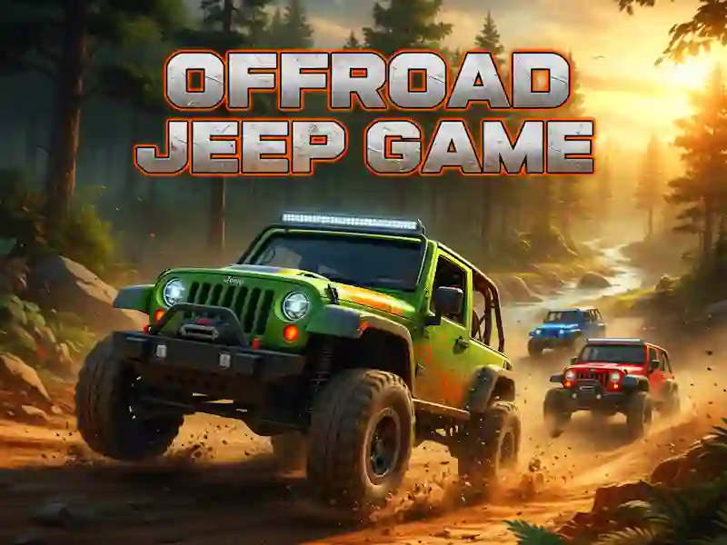 Leikur Offroad Jeep Game á netinu