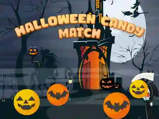 Leikur Halloween Candy Match á netinu