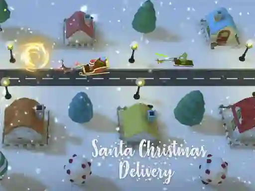 Leikur Santa Christmas Delivery á netinu