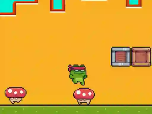 Leikur Ninja Frog Adventure á netinu
