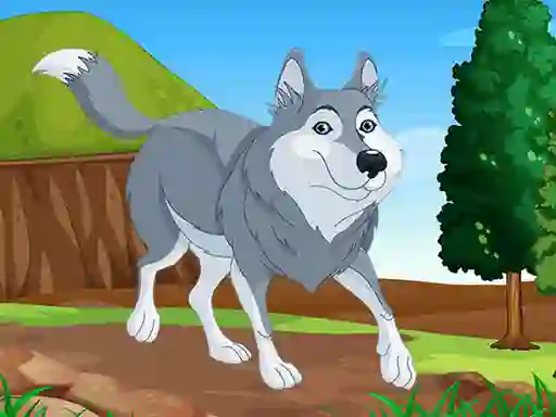 Leikur Wolf Jigsaw á netinu
