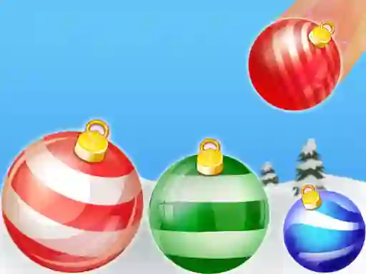 Leikur Puzzles Balls Merge the New Year! á netinu