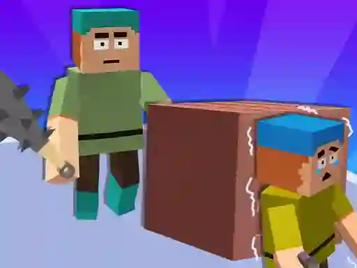 Leikur Horror Minecraft Partytime á netinu