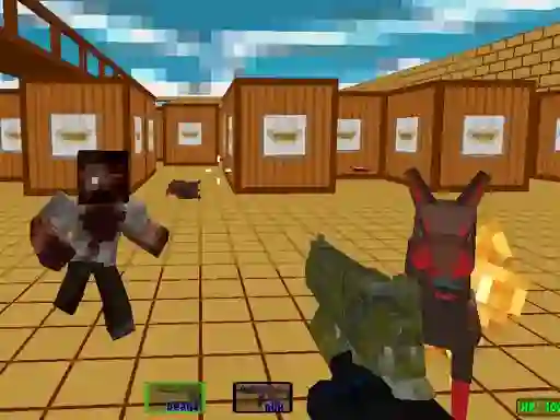 Leikur Pixel Swat Zombie Survival á netinu